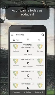 Campeonato Paulista 2022 android App screenshot 1